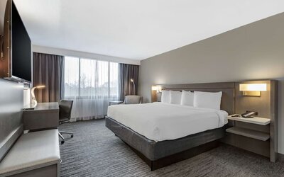 Day use room at Best Western Premier Rockville Hotel & Suites.