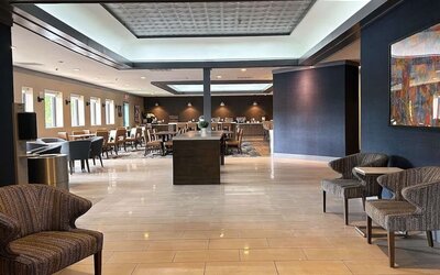 Reception hall at Best Western Premier Rockville Hotel & Suites.