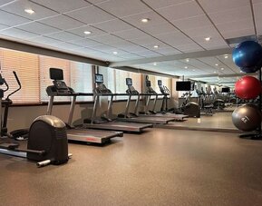 Fitness center at Best Western Premier Rockville Hotel & Suites.