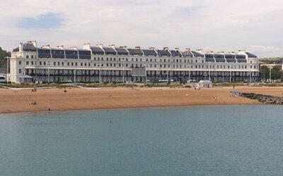 Beach access at Dover Marina Hotel & Spa, Tapestry Collection By Hilton.