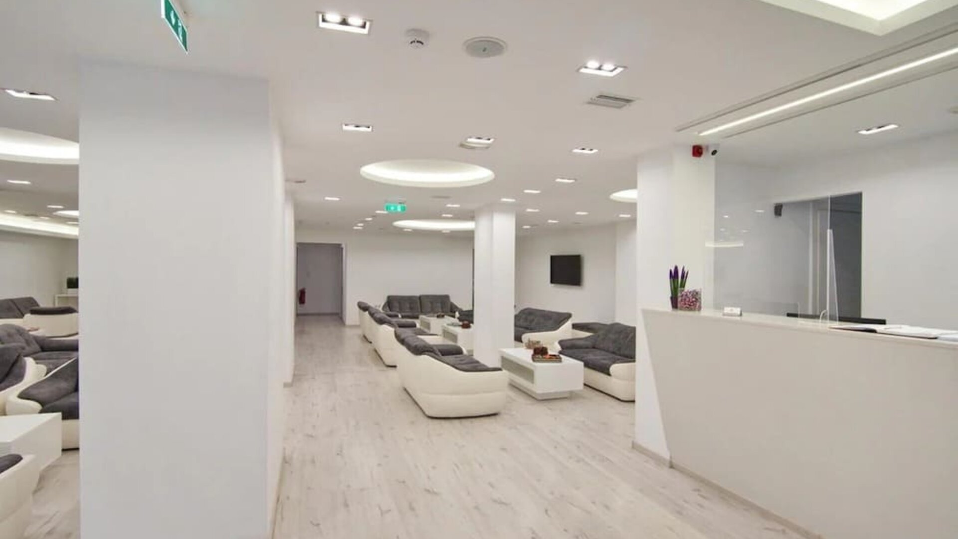 Reception hall at Boss Boutique Athens.