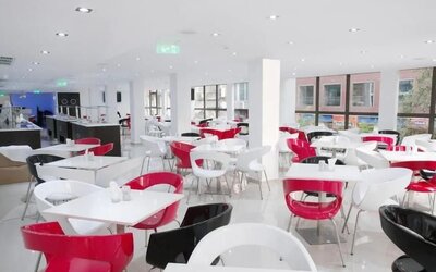 Dining room at Breeze Boutique Athens.