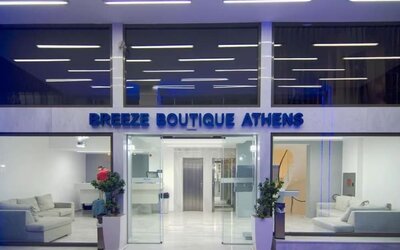 Property exterior at Breeze Boutique Athens.