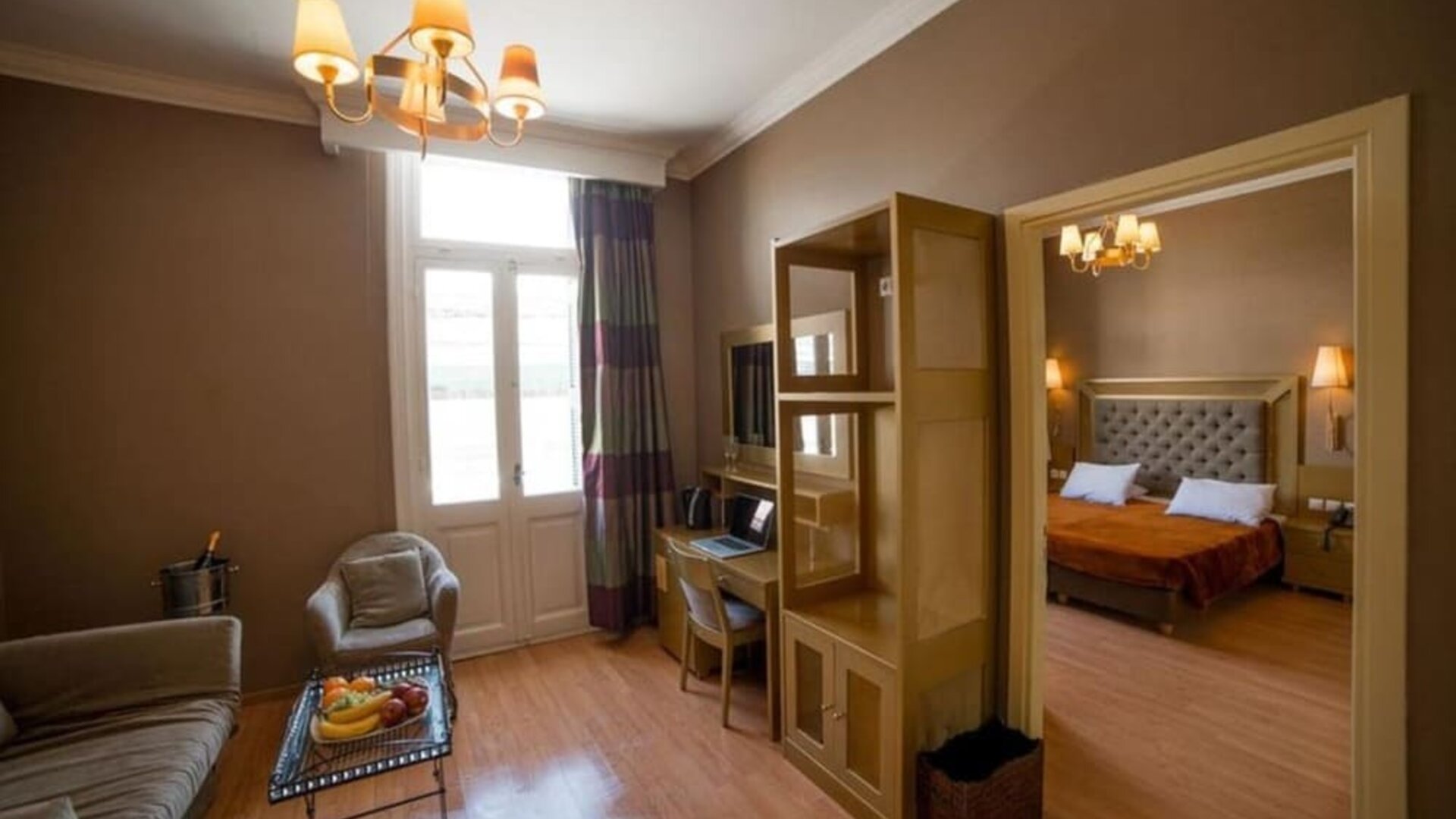 Day use room at Delphi Art Hotel.