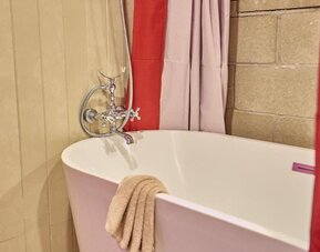 Hot tub at Beverly Hills Spanish.