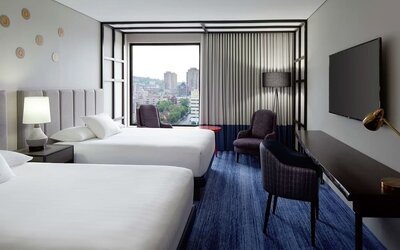 Day use room at DoubleTree By Hilton Montreal.