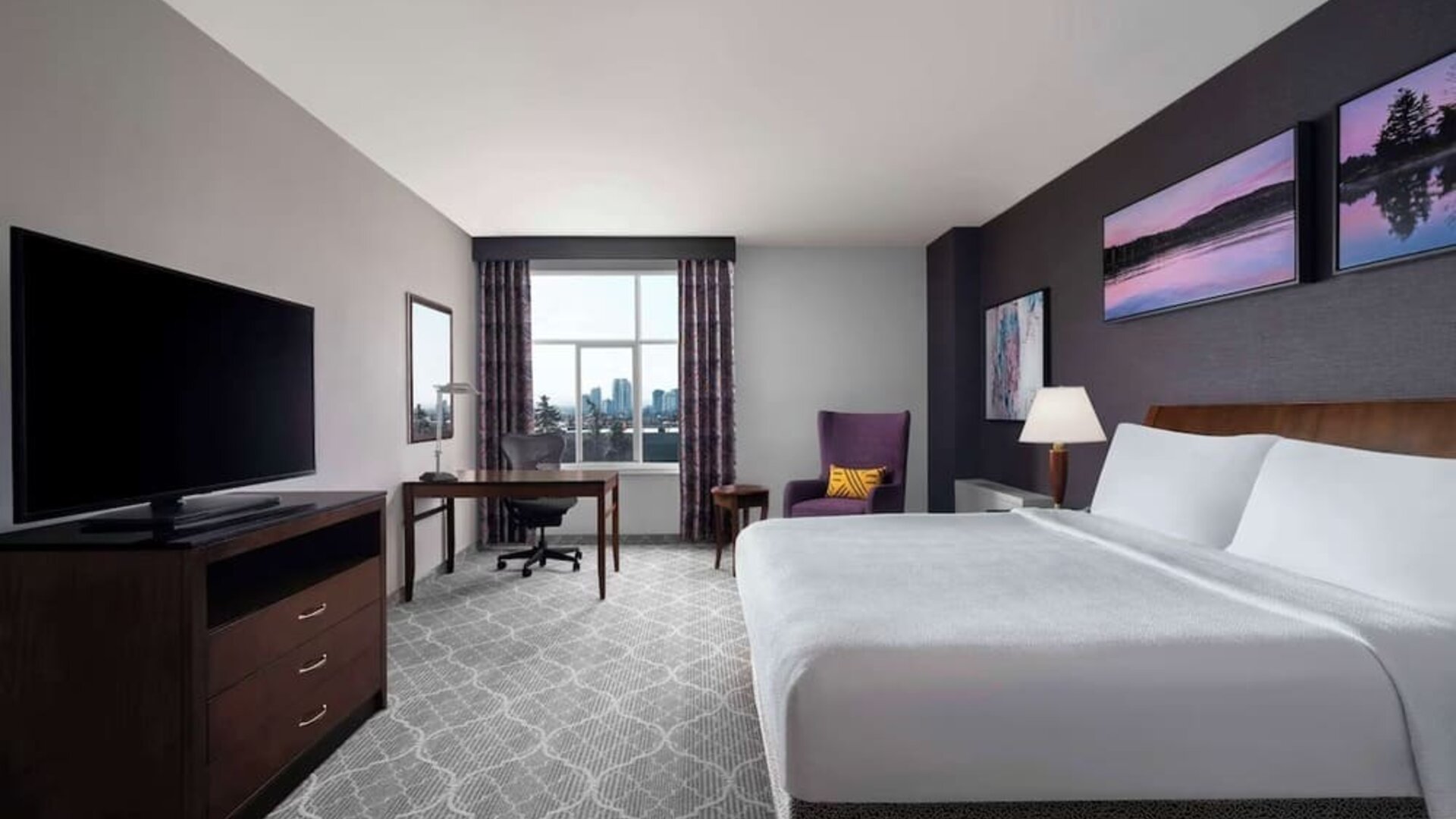 Day use room at Hilton Garden Inn Calgary Airport.