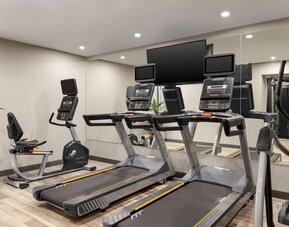 Fitness center at Crowne Plaza Saint John Harbour View By IHG.