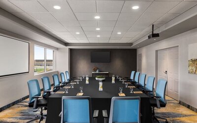 Meeting room at Crowne Plaza Saint John Harbour View By IHG.