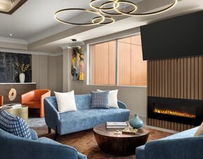 Lobby seating at Crowne Plaza Saint John Harbour View By IHG.