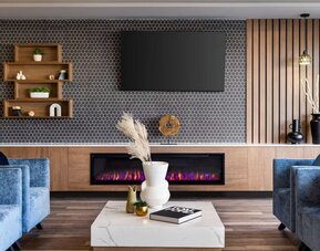 Lobby seating at Crowne Plaza Saint John Harbour View By IHG.