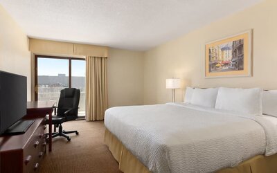 Day use room at Days Inn By Wyndham London.