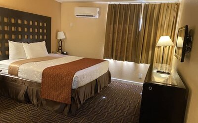 Day use room at Lemon Tree Hotel & Suites Anaheim.