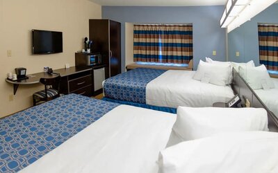 Day use room at WeStay Suites Belle Chasse.