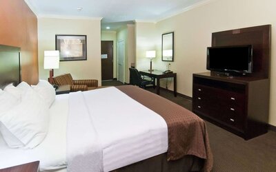 Day use room at Wyndham Lake Charles.