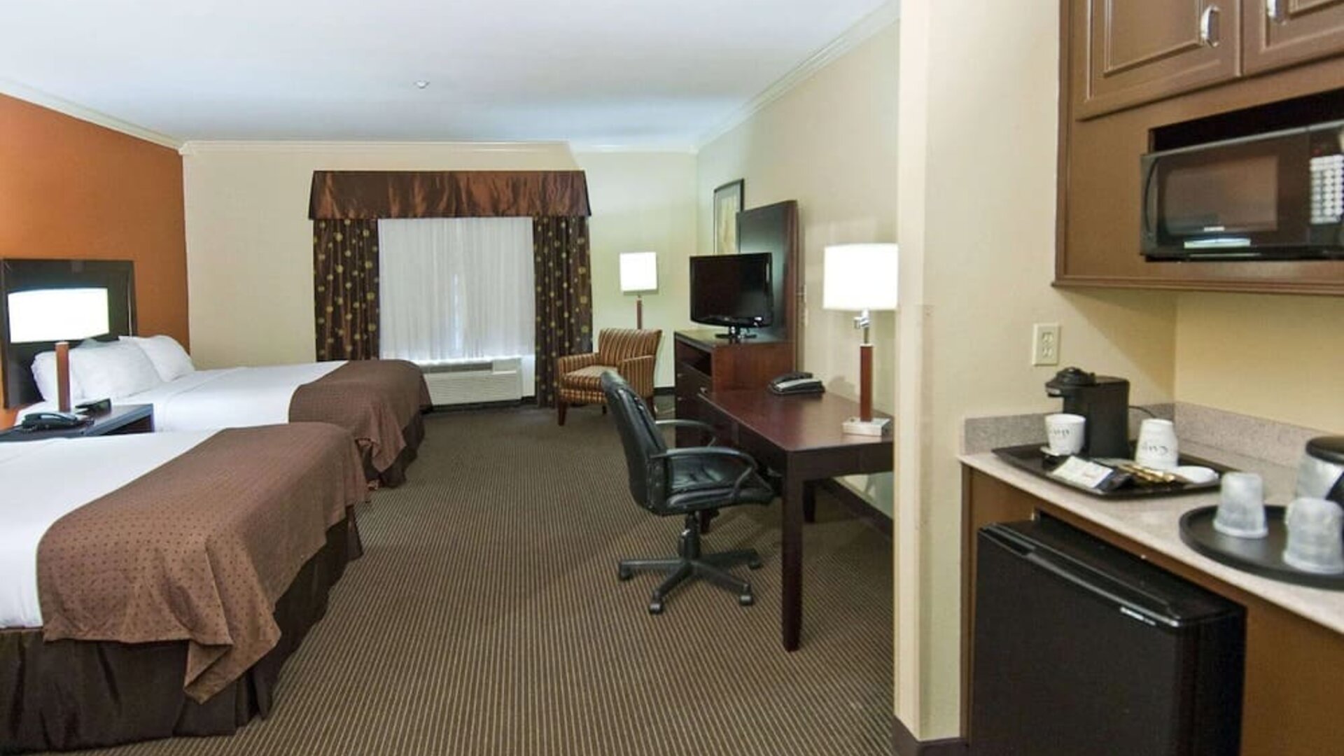 Day use room at Wyndham Lake Charles.
