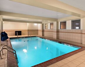 Indoor pool at Quality Inn Memphis Northeast Near I-40.