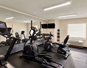 Fitness center at Quality Inn Memphis Northeast Near I-40.