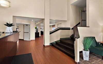 Reception hall at Quality Inn Memphis Northeast Near I-40.