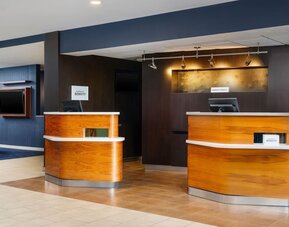 Reception hall at Courtyard By Marriott Columbus Worthington.