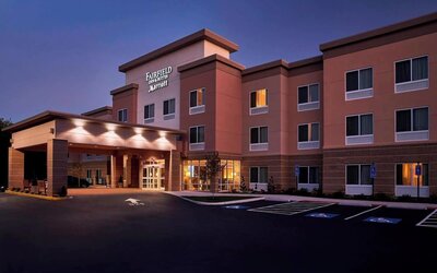 Parking available at Fairfield Inn & Suites By Marriott Alexandria.