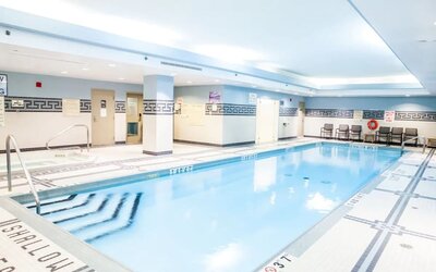 Indoor pool at Best Western Premier Toronto Airport Carlingview.
