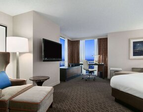 Day use room at Hilton Atlanta Airport.