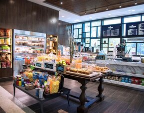 Breakfast available at Hilton Atlanta Airport.