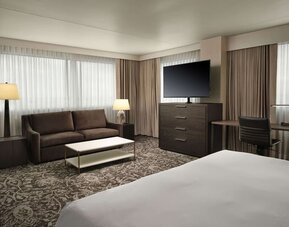 Day use room at Hilton Atlanta Airport.