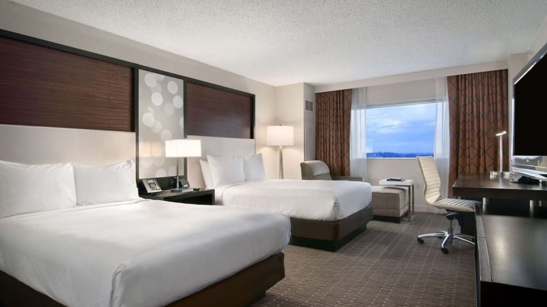 Day use room at Hilton Atlanta Airport.