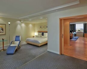 Day use room at Hilton Dusseldorf.