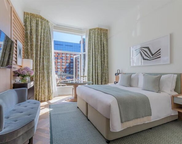 Day use room at Conrad Dublin.