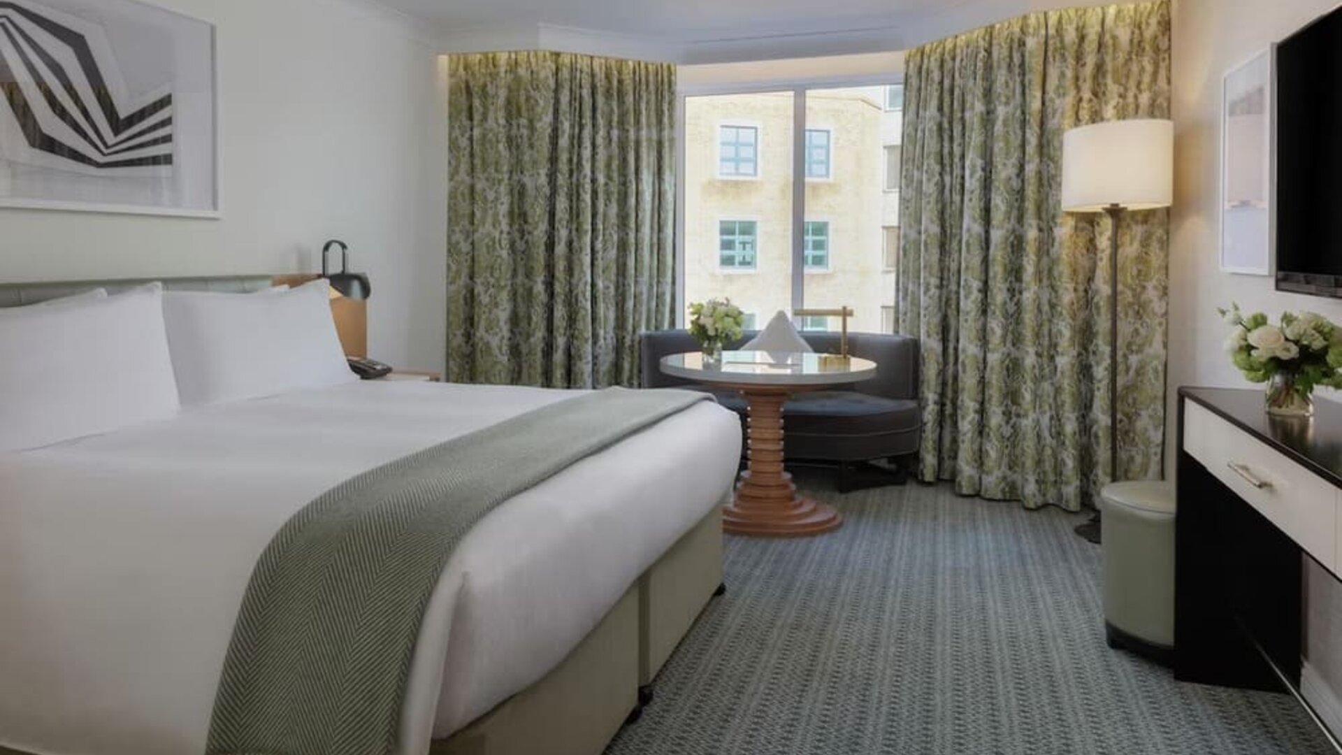 Day use room at Conrad Dublin.