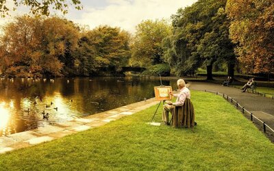 Park nearby at Conrad Dublin.