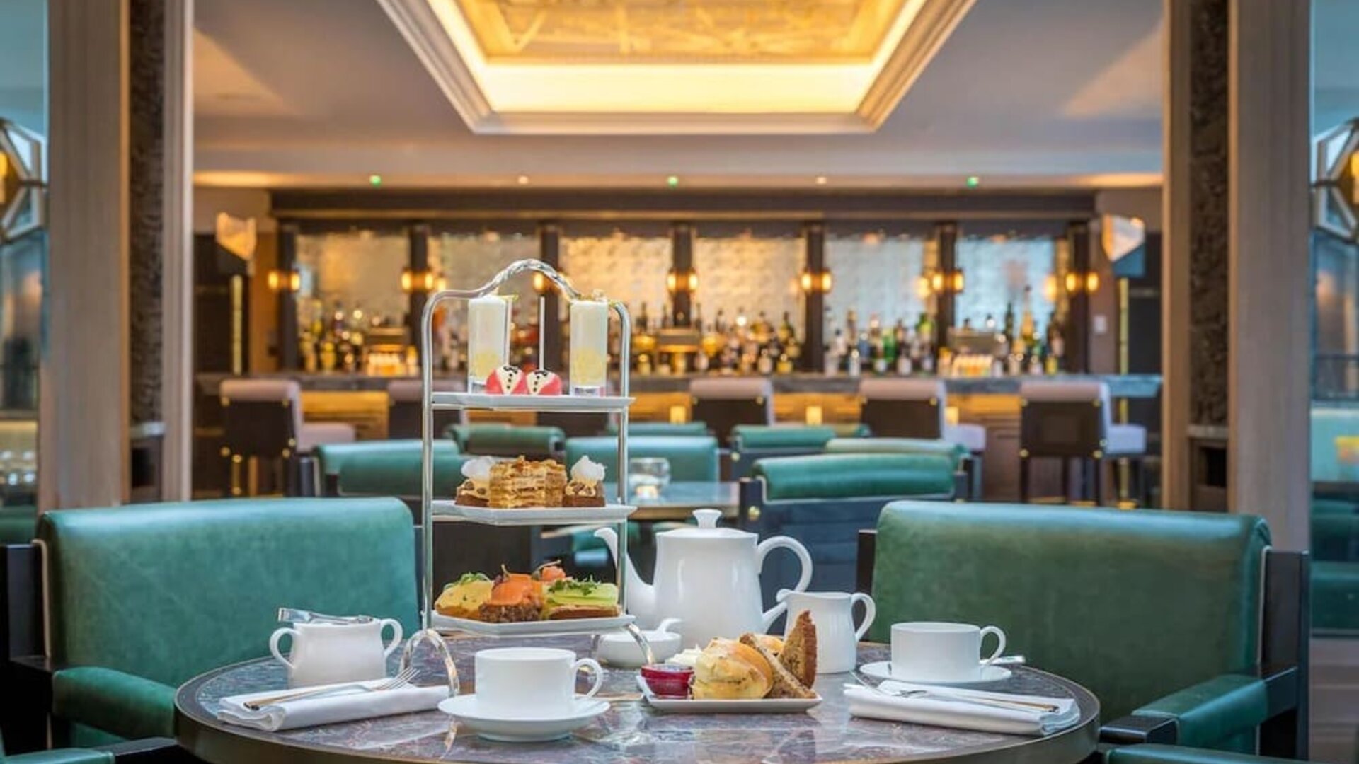 Dining room at Conrad Dublin.