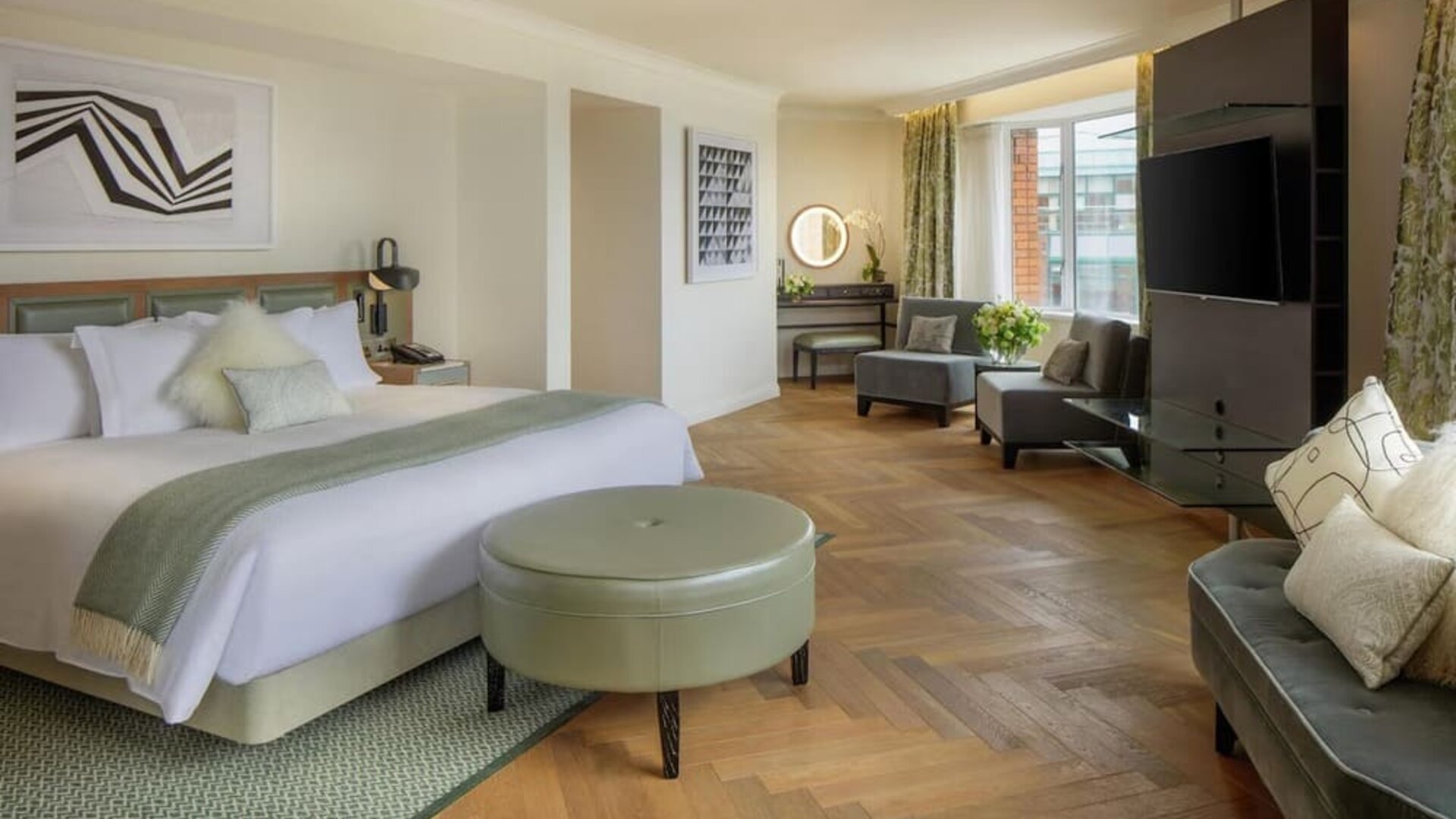 Day use room at Conrad Dublin.