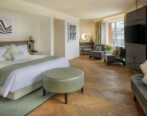 Day use room at Conrad Dublin.