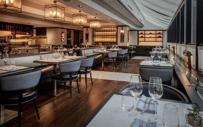 Dining room at Conrad Dublin.