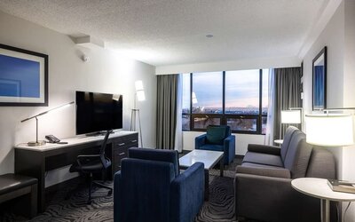 Day use room at DoubleTree By Hilton Calgary North.