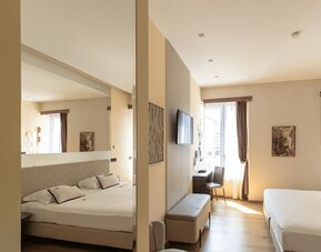 Day room at AH – Fashion District.