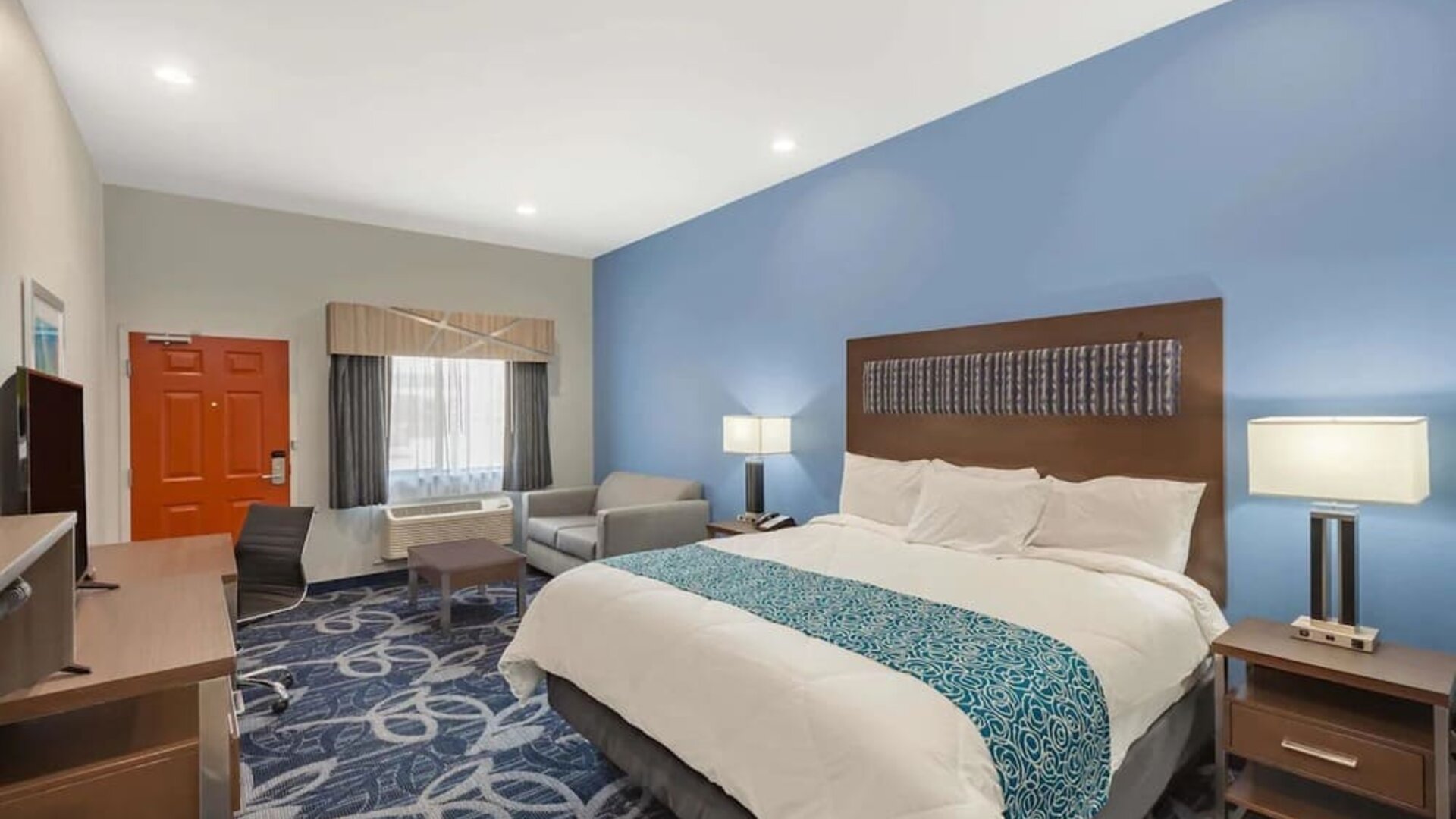 Day use room at Baymont By Wyndham Houston Hobby Airport.