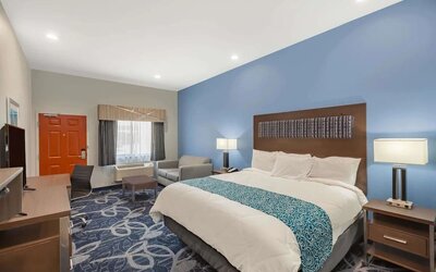 Day use room at Baymont By Wyndham Houston Hobby Airport.