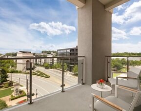Balcony at Embassy Suites By Hilton Atlanta Midtown.
