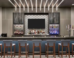 Hotel bar at Embassy Suites By Hilton Atlanta Midtown.
