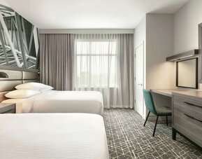 Day use room at Embassy Suites By Hilton Atlanta Midtown.