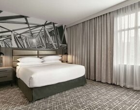 Day use room at Embassy Suites By Hilton Atlanta Midtown.