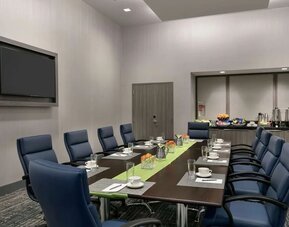 Meeting room at Embassy Suites By Hilton Atlanta Midtown.