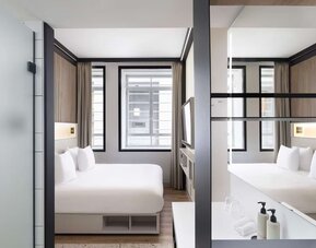 Day use room at Motto By Hilton Rotterdam Blaak.