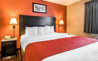 Day use room at Quality Inn & Suites, La Vergne.