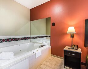 Guest bathroom at Quality Inn & Suites, La Vergne.